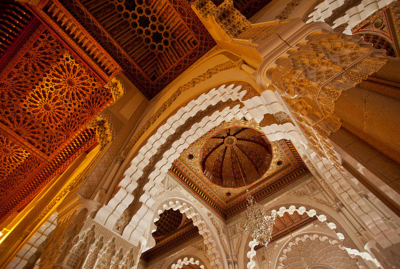 Ceiling Detail - Hassan II Mosque, Casablanca