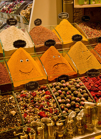 Spices with Personality - Egyptian Market, Istanbul