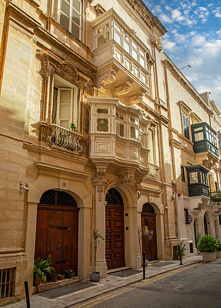 Traditional Balconies - Valletta