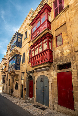 Enclosed Balconies (aka Gallerija in Maltese)
