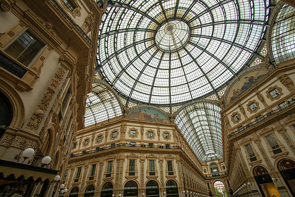 Central Dome of The Galleria - Milan