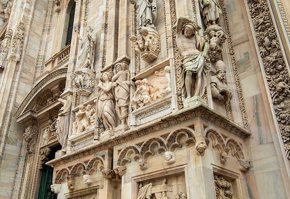 Façade Detail - Milan Cathedral