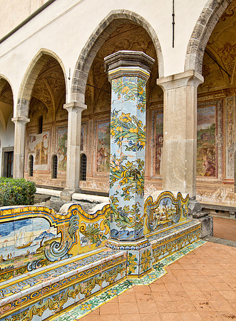 Cloisters II - Santa Chiara, Naples