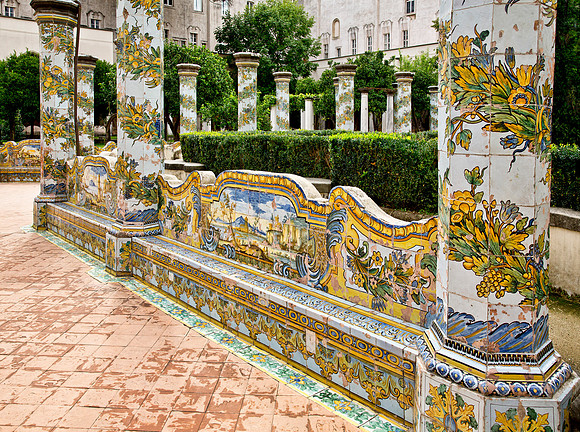 Cloisters - Santa Chiara, Naples