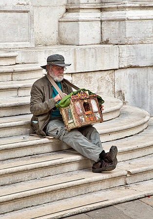 Man with Music Box