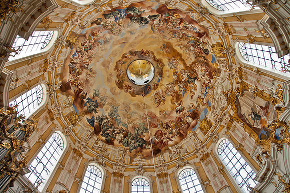 Domed Ceiling - Ettal Monastery