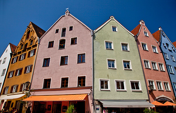 Rainbow Row - Fuessen