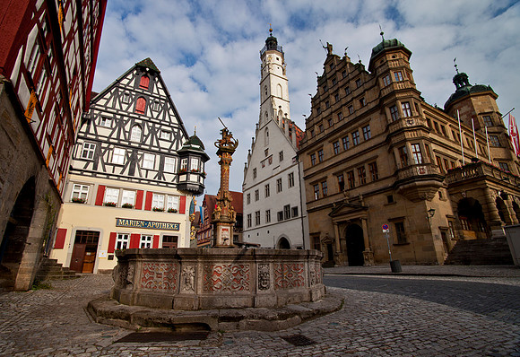 Old Fountain - Rothenburg