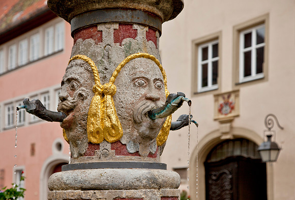 Fountain Faces - Rothenburg
