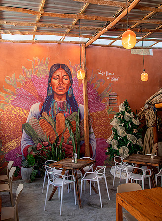 Restaurant Mural - Holbox