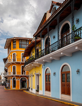 Colorful Façades - Old Town, Panama City
