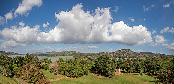 The Chagres River Valley near Gamboa