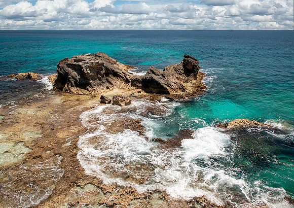 Rugged Coastline - Punta Sur, Isla Mujeres