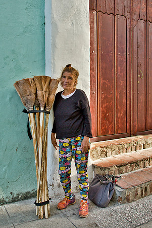 Broom Vendor -- Camaguey