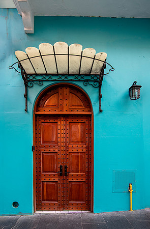 Door & Awning - Old San Juan