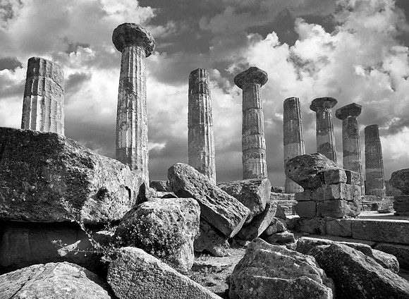 Roman Columns - Agrigento, Sicily