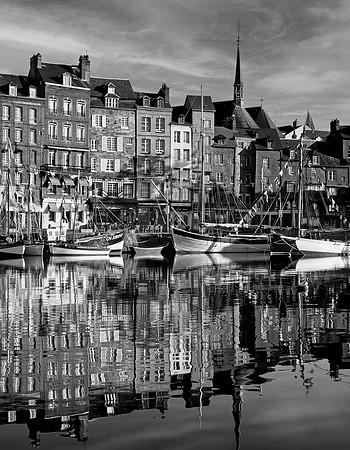 Honfleur Harbour - Normandy