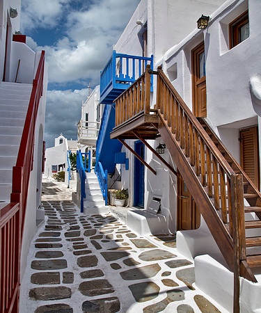 Quiet Lane - Mykonos