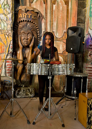 Percussionist - Compas Dance Troupe - Havana