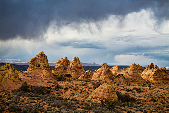 Teepee Rocks and Verga - South Coyote Buttes