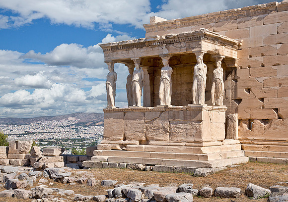 Caryatid Porch Erechtheion - Athenian Acropolis