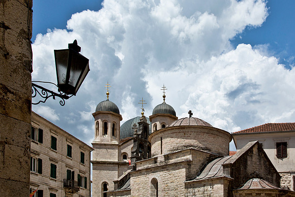 Churches & Cumulus Cloud - Kotor