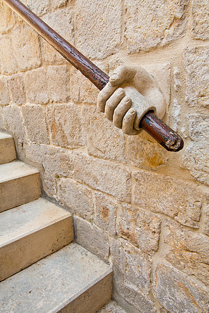 "Hand" Rail - Rector's Palace, Dubrovnik