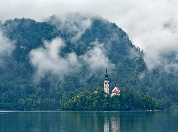 Assumption of Maria Church - Lake Bled, Slovenia