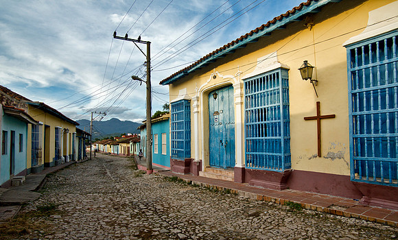 Church & Escambray Mountains - Trinidad