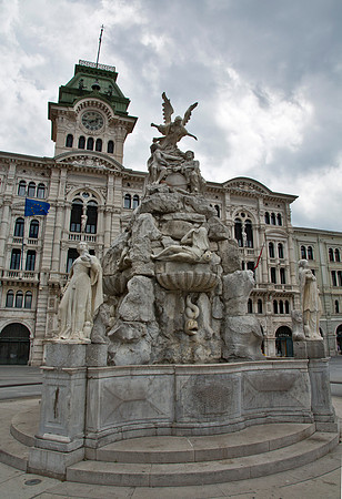 Fountain of the Four Continents - Trieste