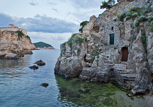 Early Abodes - Dubrovnik Harbor