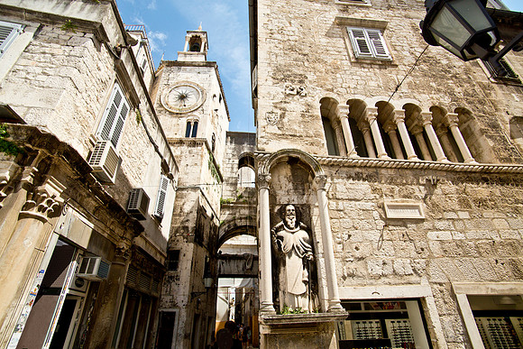 Iron Gate Clock Tower - Split