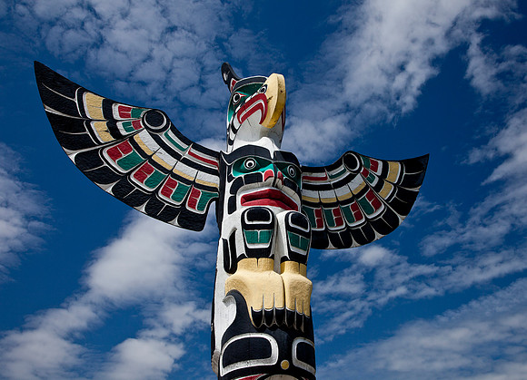 Eagle Totem - Vancouver Island