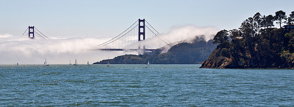 Golden Gate & Sailboats