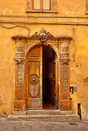 Carved Doorway - Portovenere