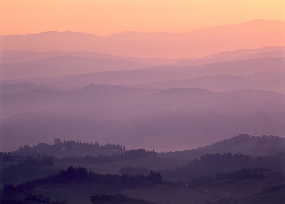 Waves of Dawn - Tuscany