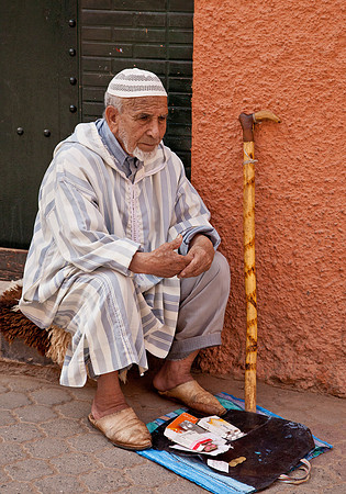 Humble Street Vendor - Fez