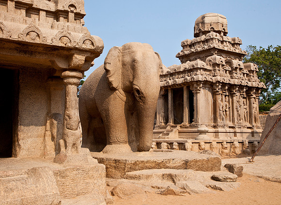 Panch Rathas (Chariots) - Mahabalipuram