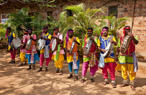 Percussion Troupe - DakshinaChitra, Tamil Nadu