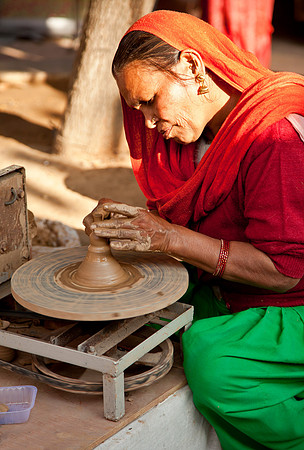 Potter at Wheel - Delhi