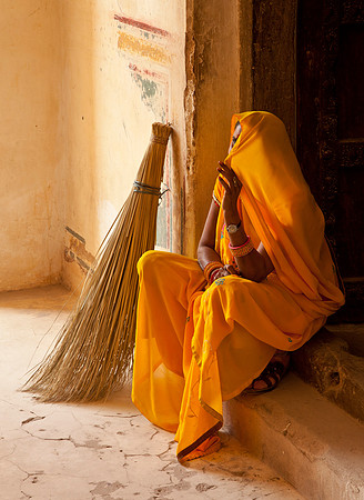 Shy Subject - Mehrangarh Fort