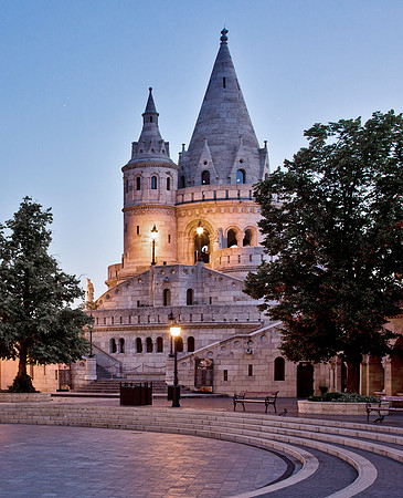 Fishermans Bastion Pre-Dawn