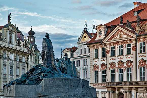 Statuary Figures - Old Town Square, Prague