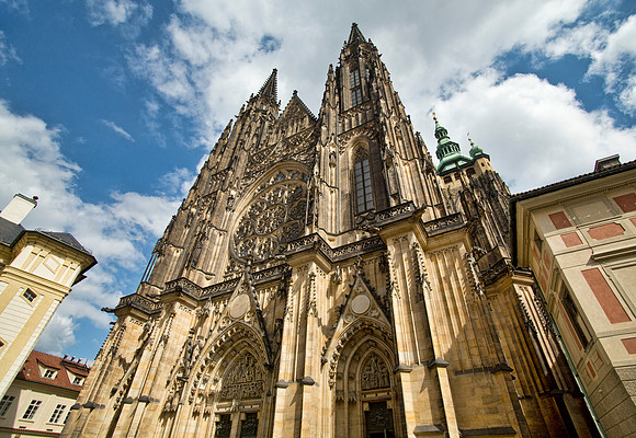 Front Exterior - St. Vitus Cathedral