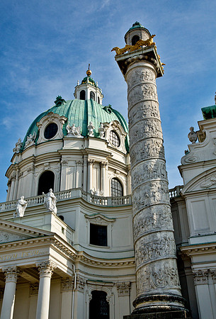 Exterior Detail - Karlskirche