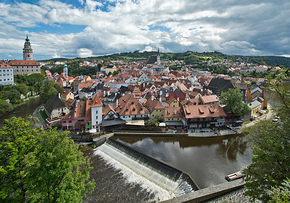 Cesky Krumlov & Vltava River - Czech Republic