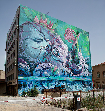 Sea Life Mural - Izmir