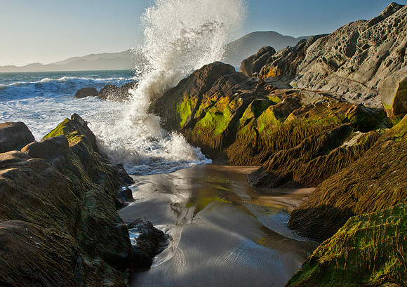 Sunset & Surf - Northern California