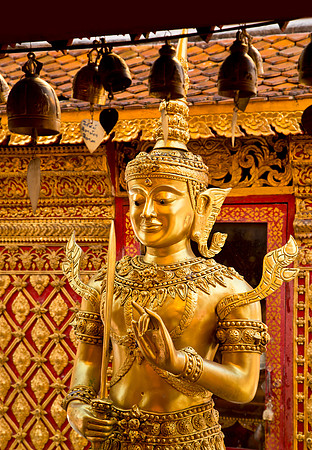 Figure and Bells - Doi Suthep