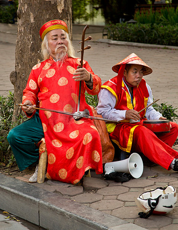 Street Musicians - Hanoi